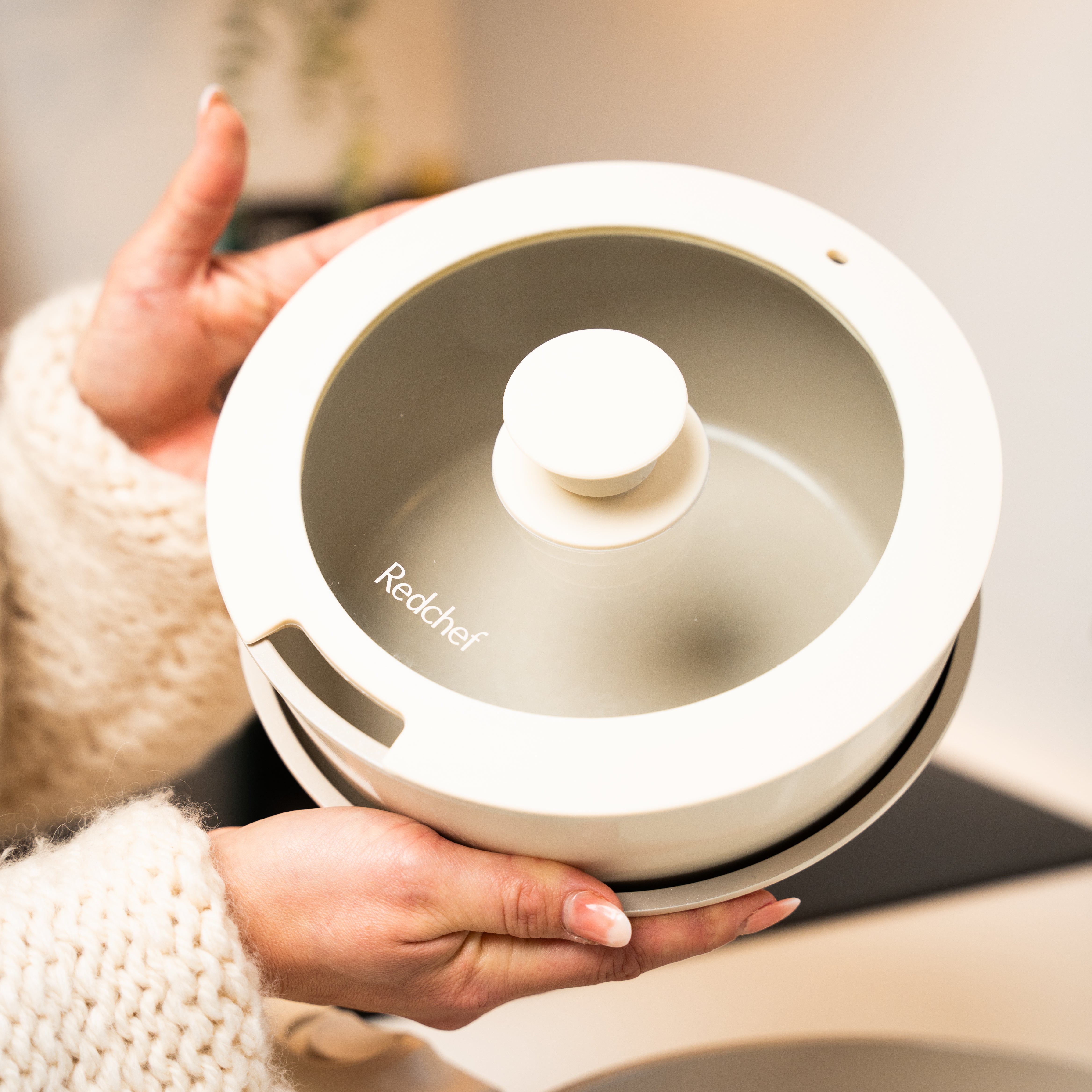 Nonstick Keramisk sæt (5 dele med aftagelig håndtag)